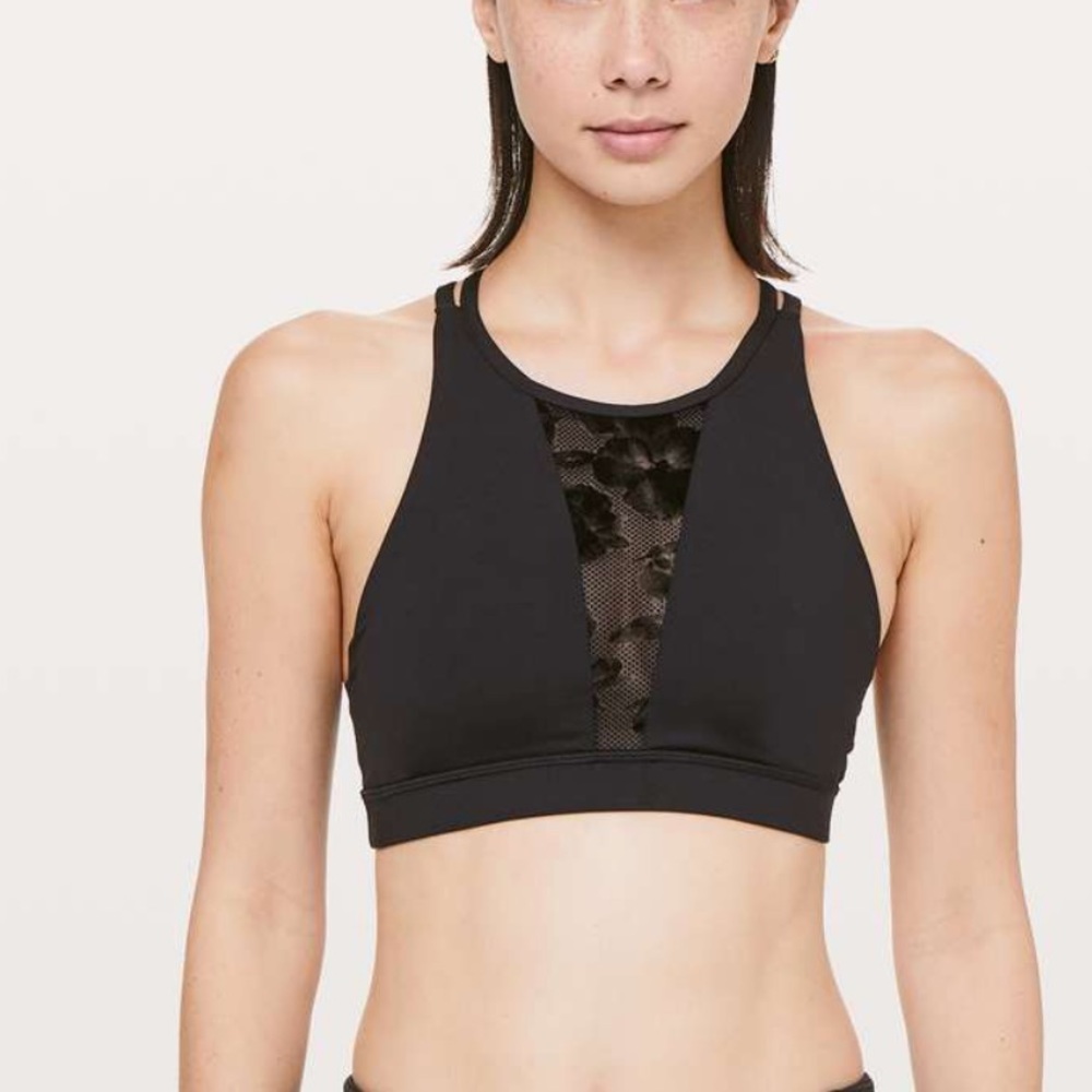 Lululemon flocked energy bra 6